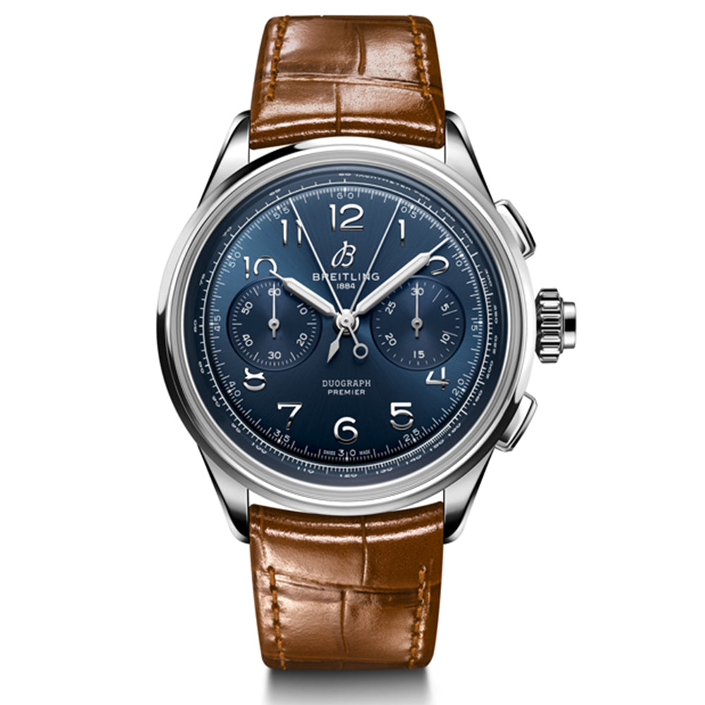 Reloj Hombre Breitling Premier B15 Duograph 42 Acero_AB1510171C1P1_Chocrón Joyeros