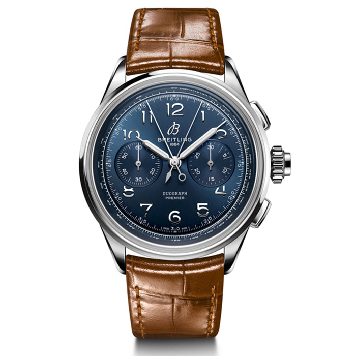 Reloj Hombre Breitling Premier B15 Duograph 42 Acero_AB1510171C1P1_Chocrón Joyeros