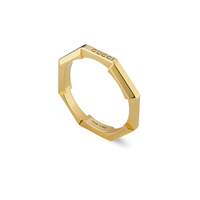 Anillo Gucci Link to Love con acabado espejo_Chocrón Joyeros_referencia 662194J85008000