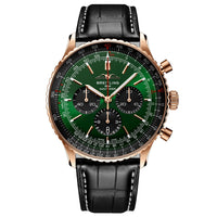 Breitling-navitimer-b01-chronograph-oro_rojo-esfera-verde-correa-46mm-RB0137241L1P1