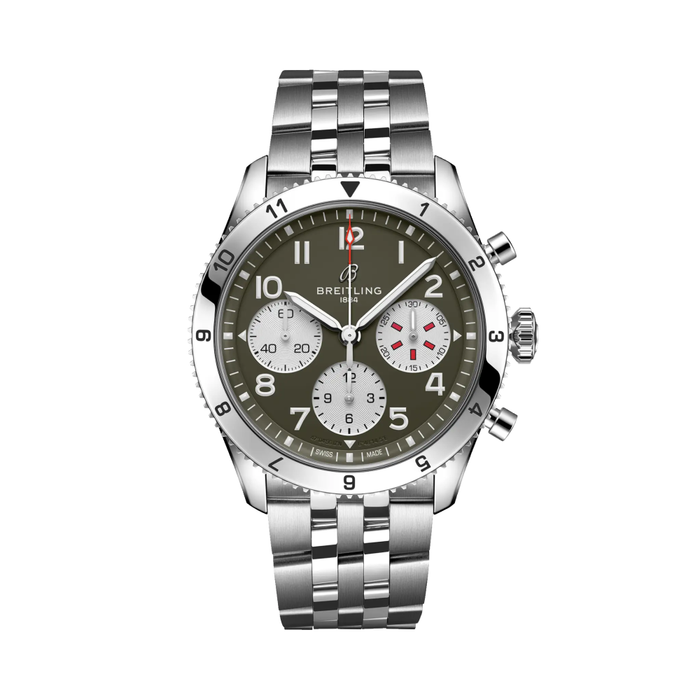 Bretiling Classic AVI Chronograph Curtiss Warhawk 42mm