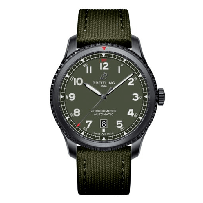 Breitling Aviator 8 Automatic 41 Black Steel Curtiss_M173152A1L1X1_Chocrón joyeros