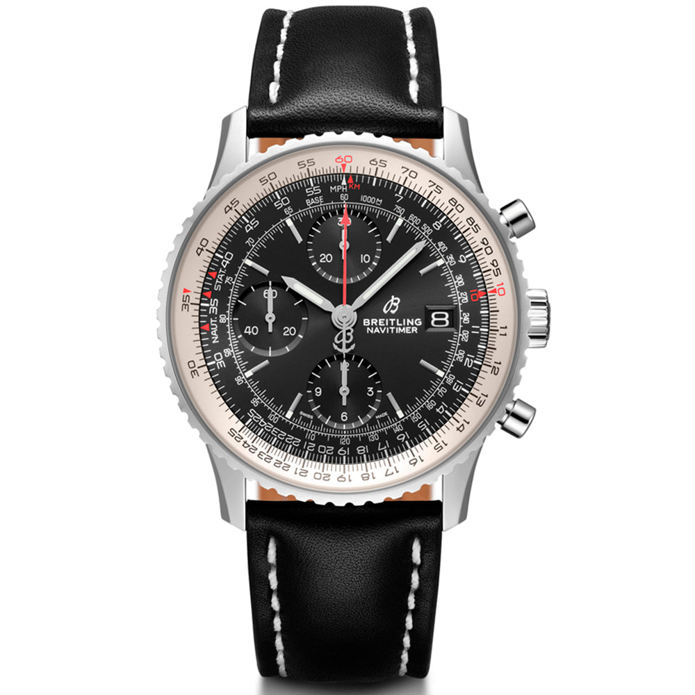 reloj_hombre_Breitling_Navitimer_crono_41mm_piel_ Chocron_Joyeros_A13324121B1X1