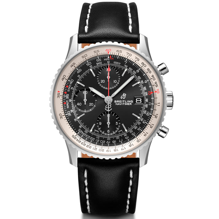 reloj_hombre_Breitling_Navitimer_crono_41mm_piel_ Chocron_Joyeros_A13324121B1X1