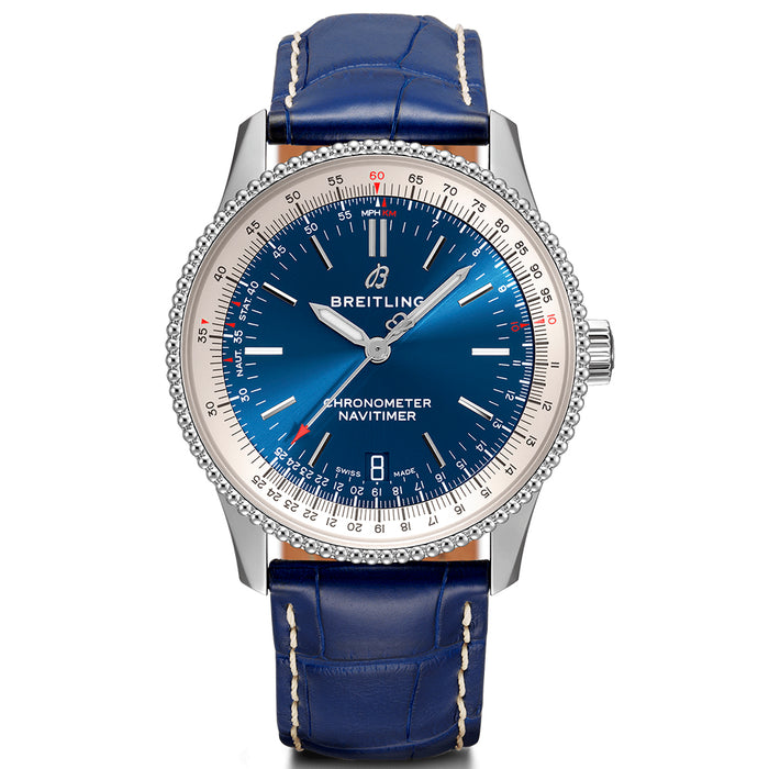 reloj_hombre_Breitling_Navitimer_38mm_cocodrilo_Chocron_Joyeros_A17325211C1P1