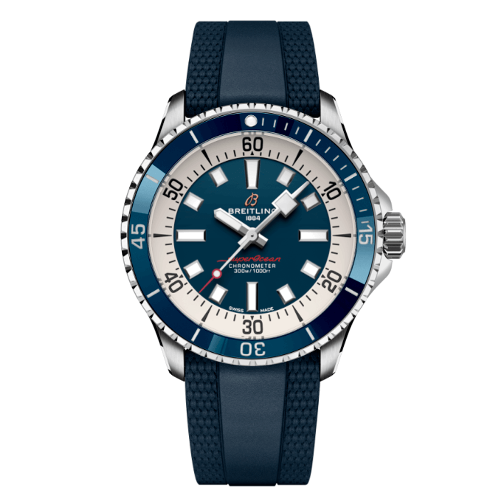 Breitling Superocean automatic 42 caucho_A17375E71C1S1_Chocrón joyeros
