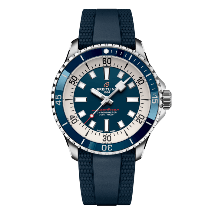 Breitling Superocean automatic 42 caucho_A17375E71C1S1_Chocrón joyeros