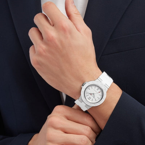 Bulgari Aluminium White Automatic edición limitada 40mm