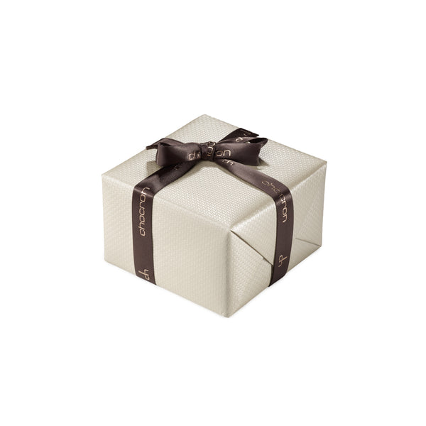 Colgante letra "S" de oro blanco con diamantes