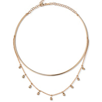 Choker_colgante_cadena_oro_rosa_diamantes_brown_talla_pera_vista_frontal_Ref_J5856CLB