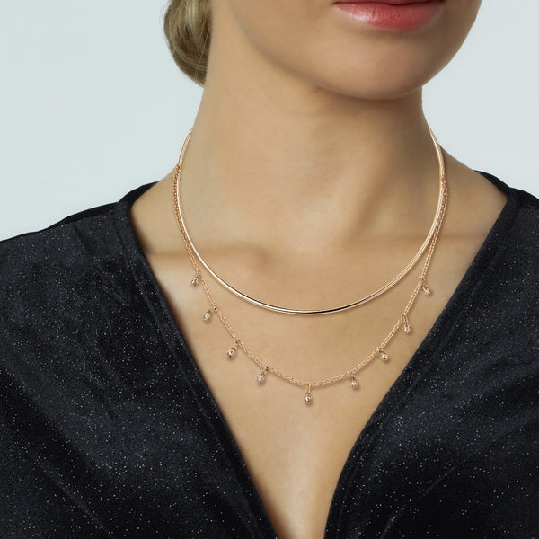 Choker_colgante_cadena_oro_rosa_diamantes_brown_talla_pera_vista_modelo_Ref_J5856CLB