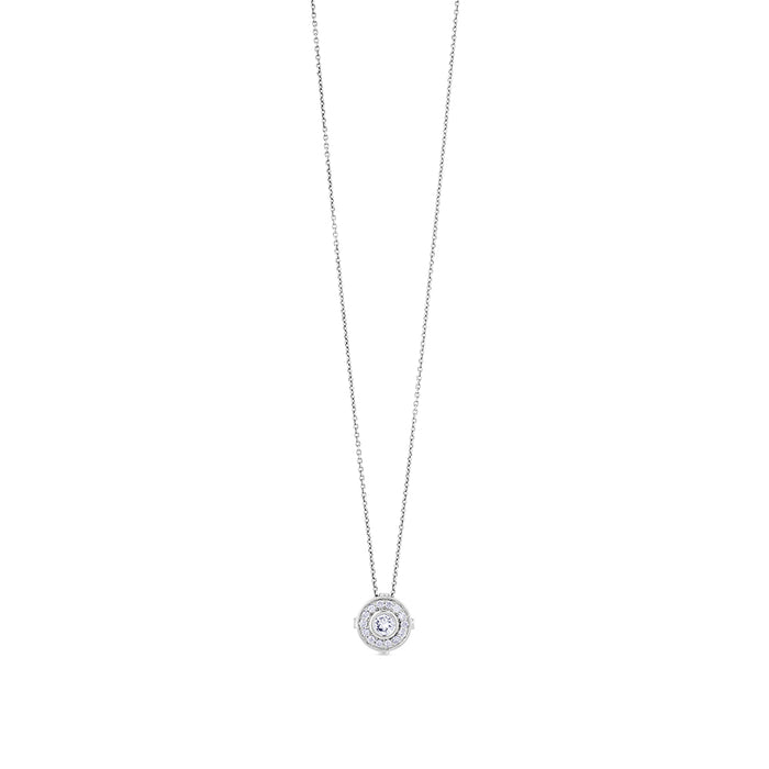 Colgante-oro-blanco-diamantes - Ref J4667CLB