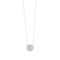 Colgante-oro-blanco-flor-diamantes - J4665CLB