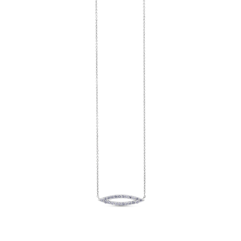 Colgante-oro-blanco-ojo-diamantes - Ref J4674CLB