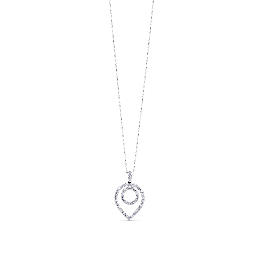 Colgante-oro-blanco-diamantes-estilo-pera - Ref J4675CLB