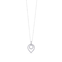 Colgante-oro-blanco-diamantes-estilo-pera - Ref J4675CLB