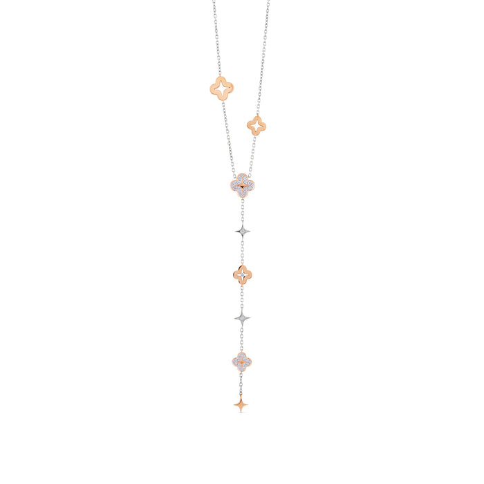 Colgante-pensamiento-oro-blanco-rosa-diamantes - Ref J4604CLB