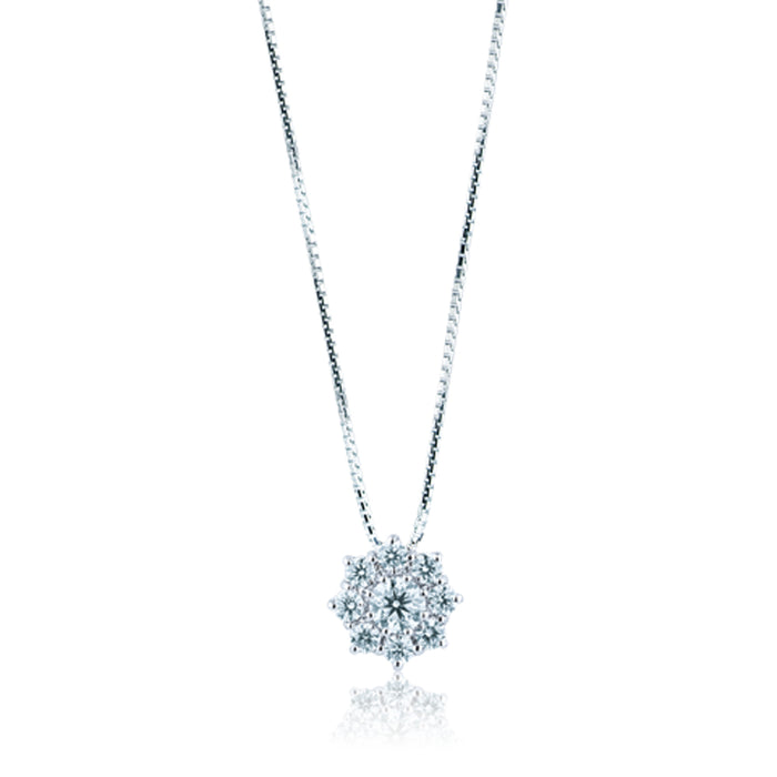 colgante-oro-blanco-roseton-diamantes - Ref MV/IE80/27