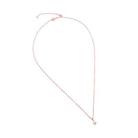colgante-oro-rosa-diamante-princesa-rombo- Ref J4857CLB