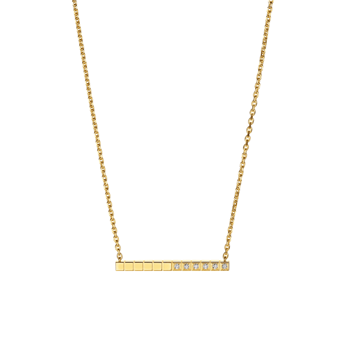 Colgante Chopard Ice Cube oro amarillo y diamantes_817702-0002_Chocrón Joyeros