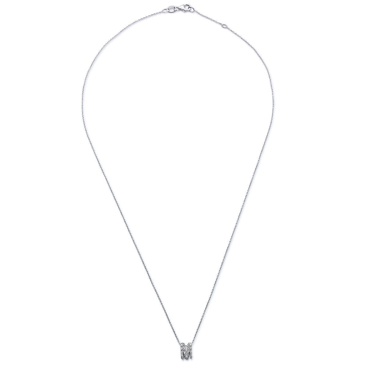 Colgante_letra_m_oro_blanco_diamantes_ Ref J5416CLB_Chocrón Joyeros
