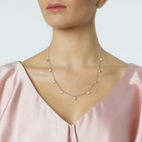 colgante_magic_stars_oro_rosa_vista_modelo_Chocrón_Joyeros