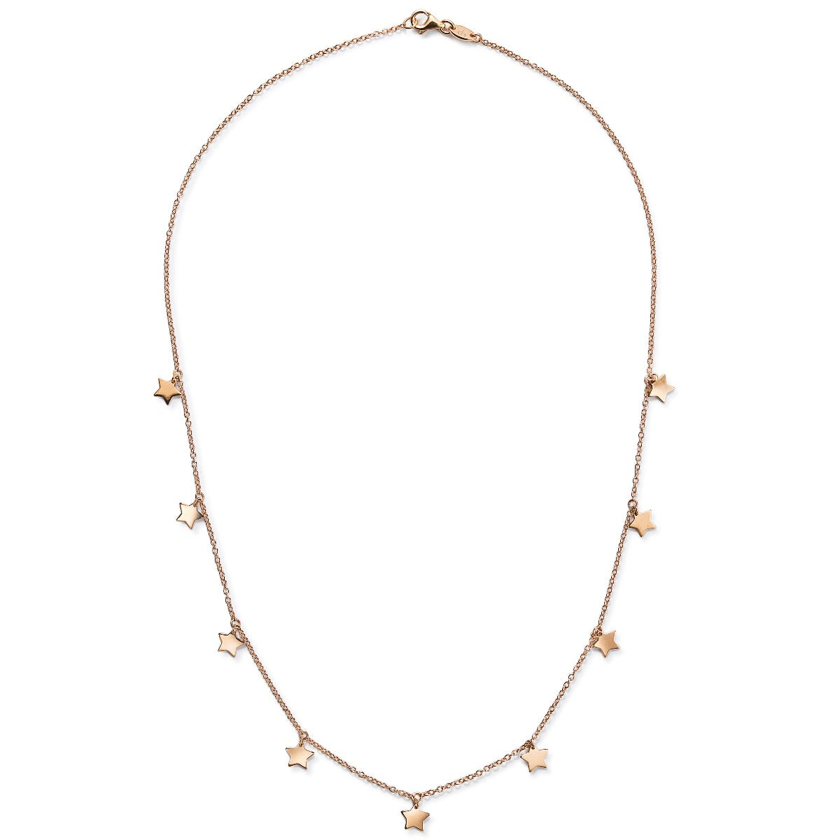 colgante_magic_stars_oro_rosa_vista_frontal_Chocrón_Joyeros