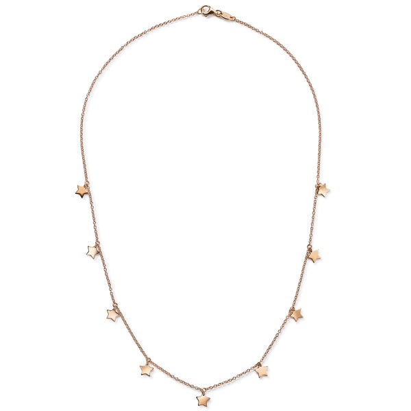 colgante_magic_stars_oro_rosa_vista_frontal_Chocrón_Joyeros