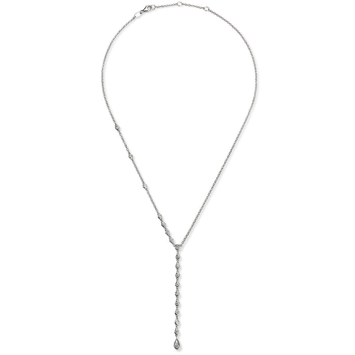 colgante-shiny-drops-oro-blanco-diamantes-chaton-cadena - Ref j5157clb Chocrón Joyeros