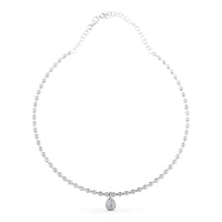 Gargantilla-bolas-oro-blanco-diamantes - Ref J4844CB