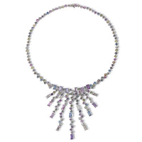 Gargantilla-oro-blanco-zafiros-multicolor - Ref J1730CZ_Chocrón Joyeros