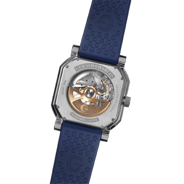 Gerald Charles Sport titanio esfera azul 39mm