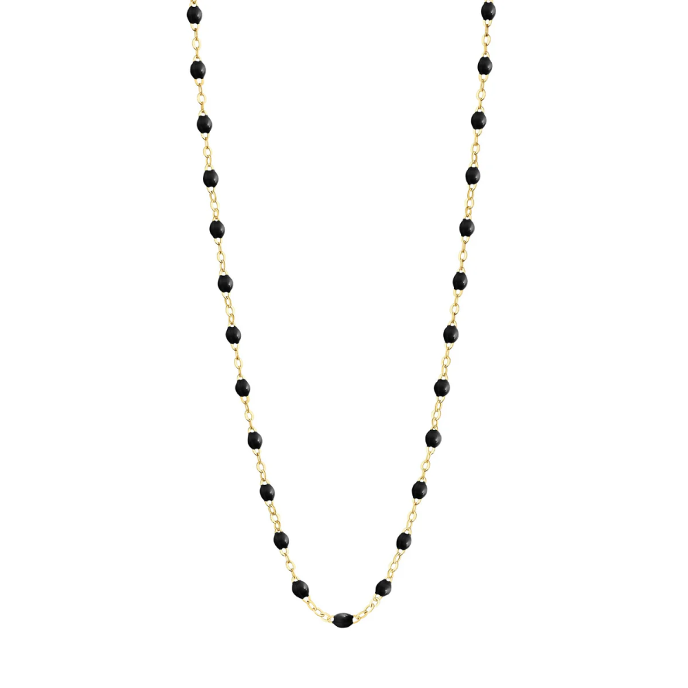 gigiCLOZEAU_collar_Classic_oro_amarillo_color_negro_50cm