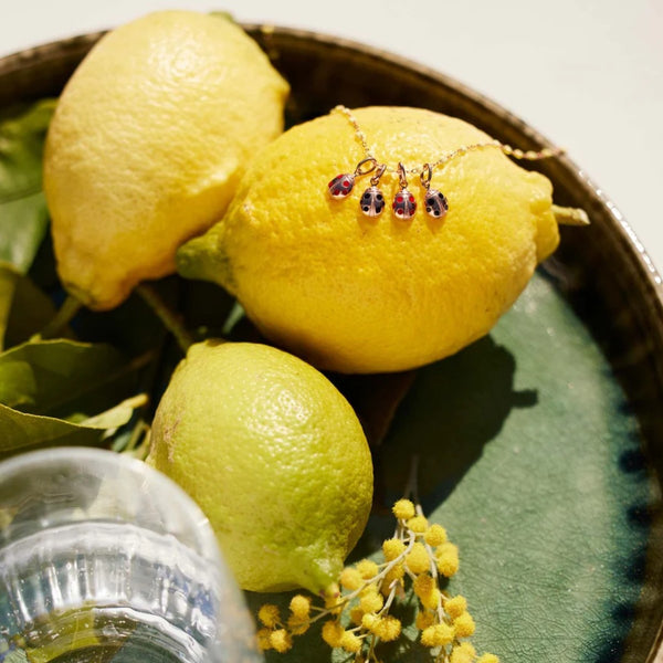 gigiclozeau_charm_oro_amarillo_ladybug_roja_vista_con_limones_J6155CHARM