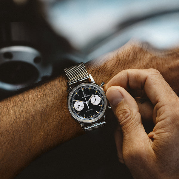 Hamilton American Classic Intra-Matic Chronograph H Esfera Negra