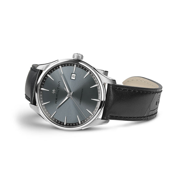 Hamilton Jazzmaster Gent Cuarzo Esfera Plata 40mm