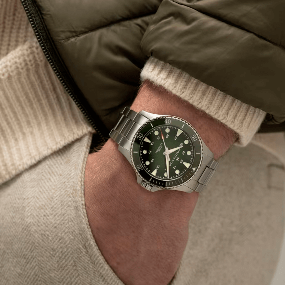 Hamilton Kahki Scuba 43 acero verde_H82525160_Chocron