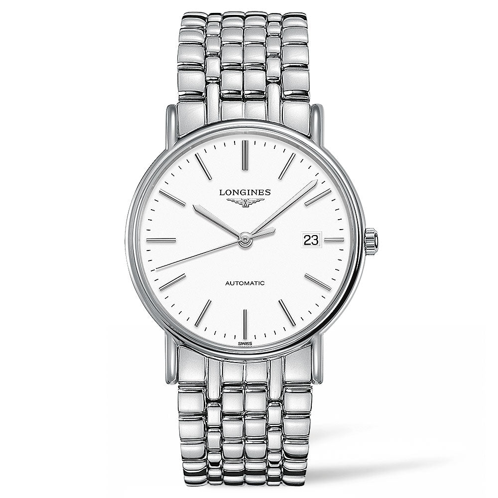 Longines Présence Acero 38,5 mm Automático