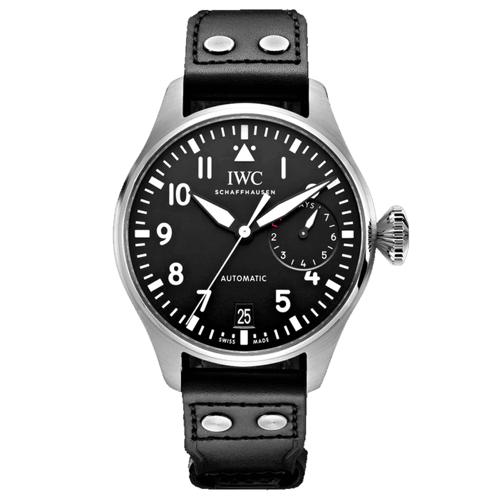 reloj hombre de IWC Big Pilot acero  46mm- Chocrón joyeros-IW501001