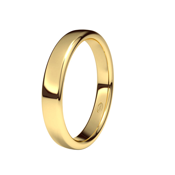 Alianza-boda-oro-amarillo-brillo-oval-3.5mm - Ref J-AOV35B