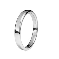 Alianza-boda-oro-blanco-brillo-oval-3mm - Ref J-BOV30B