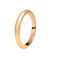 Alianza-boda-media-caña-oro-rosa-satinado-2.5mm - Ref J-RMC25M