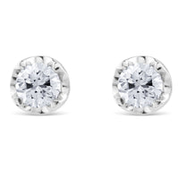 Pendientes-oro-blanco-diamantes- Ref J3436PB