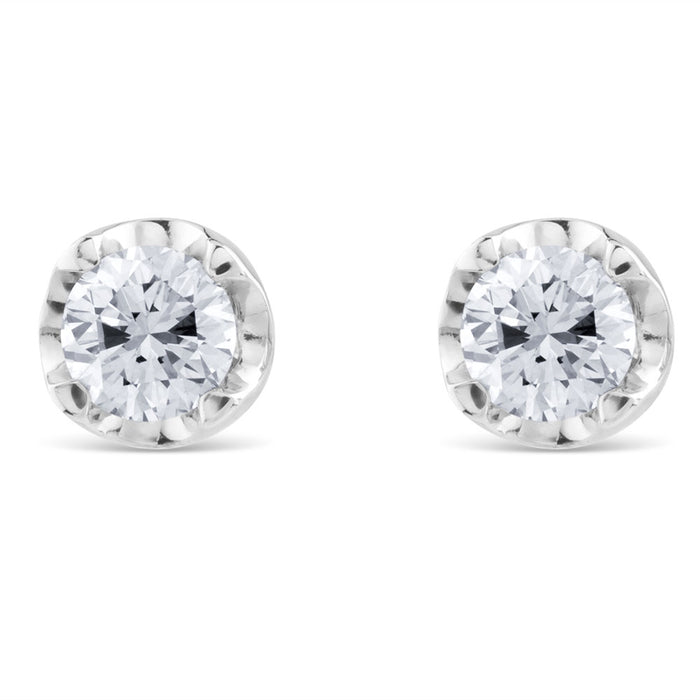 Pendientes-oro-blanco-diamantes- Ref J3436PB
