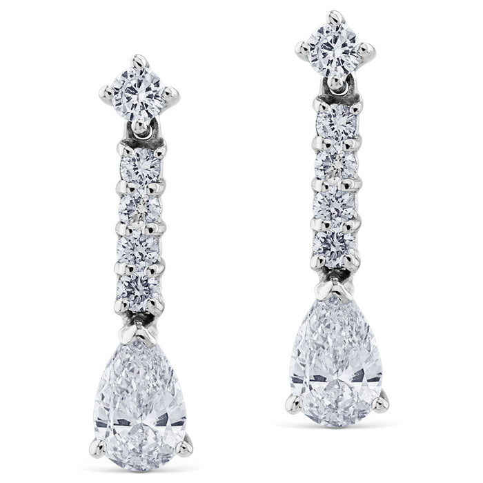 Pendientes-oro-blanco_novia - Ref J4346TB