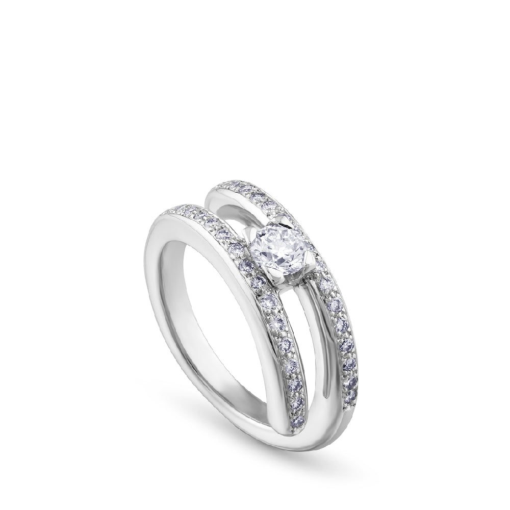 solitario-twins-oro-blanco-diamante-4-garras-pave-diamantes - Ref J4968SB