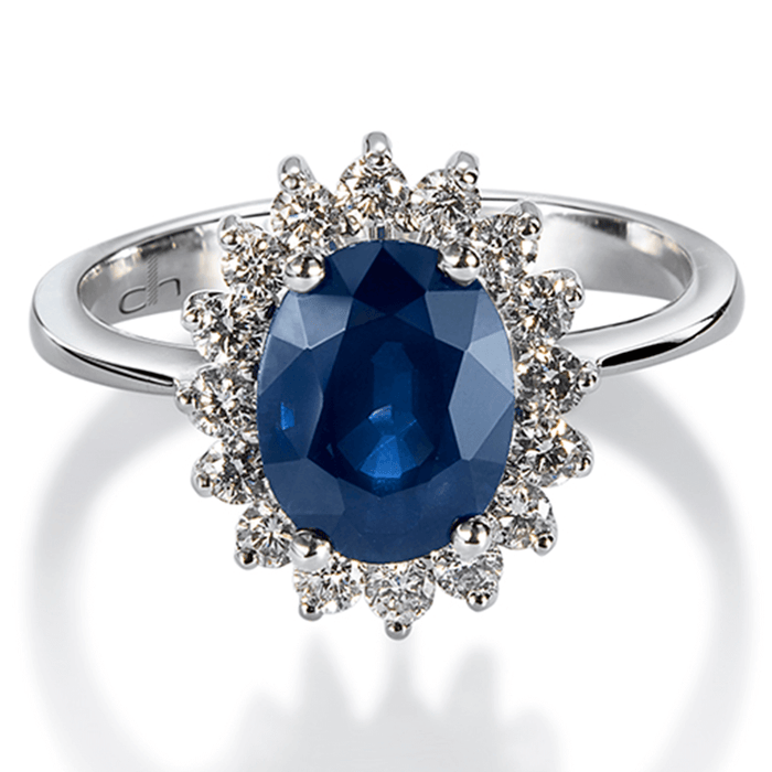 Sortija_royal_trilogy_oro_blanco_zafiro_orla_diamantes- Ref J5665SB_Chocron_Joyeros