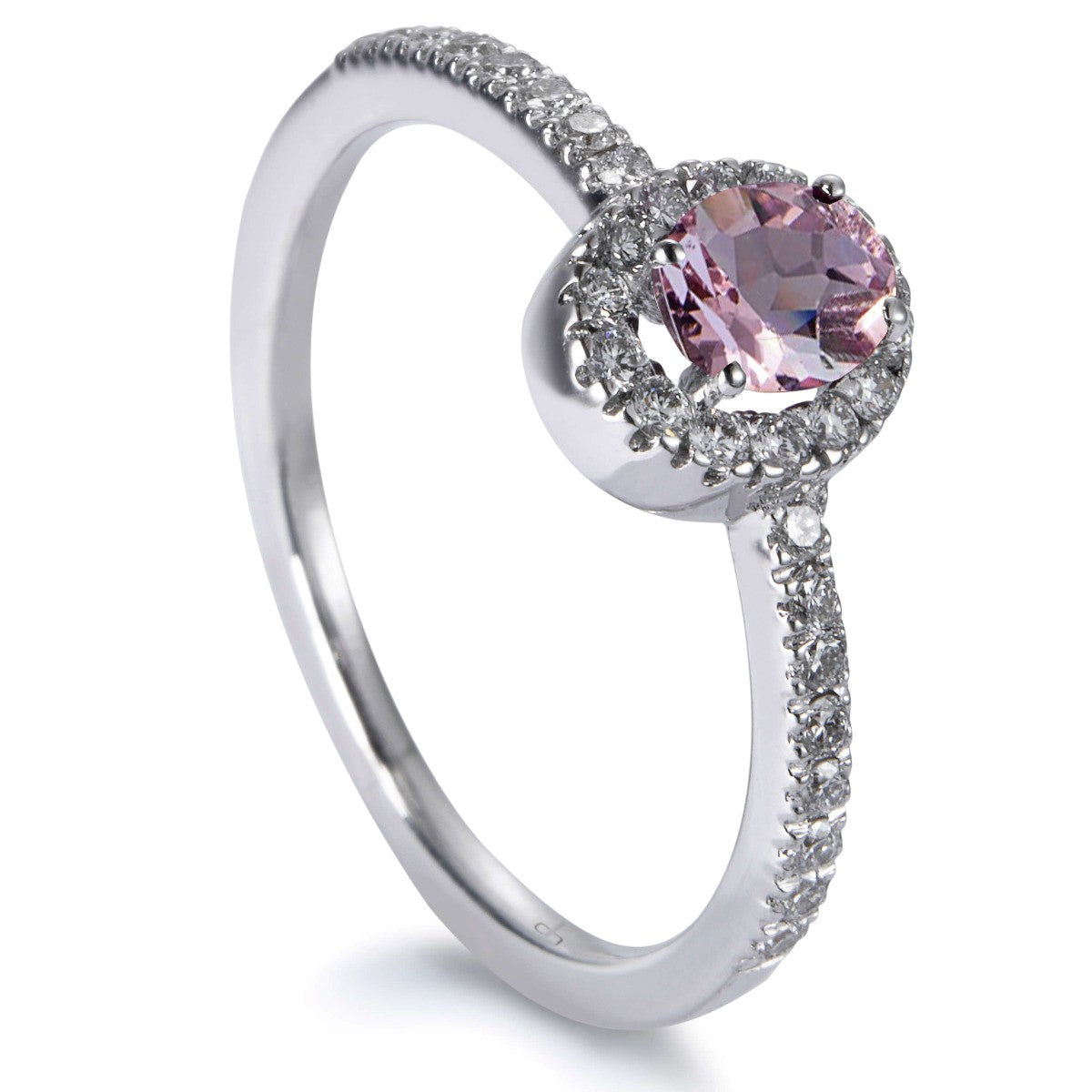 Sortija_caramelo_oro_blanco_morganita_oval_diamantes_Ref_J5789SB_Chocron_Joyeros