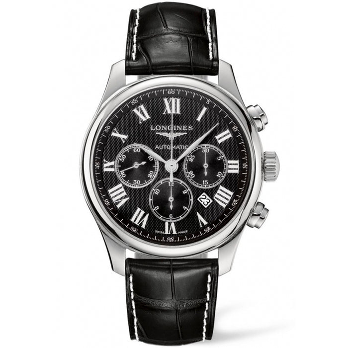 Longines Master Collection Acero 44 mm Automático Piel