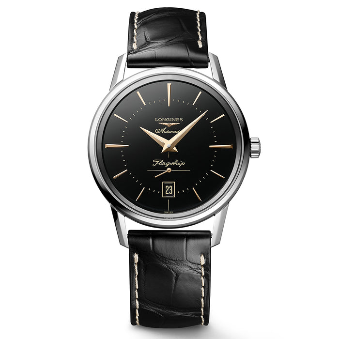 Reloj Caballero Longines Flagship Heritage Piel Caimán_Chocrón Joyeros_47954580